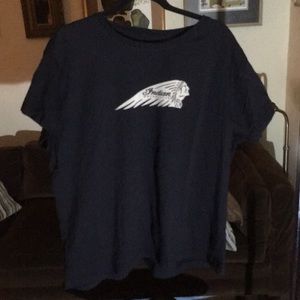 Indian motorcycle T-shirt.